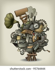 Steampunk mechanism