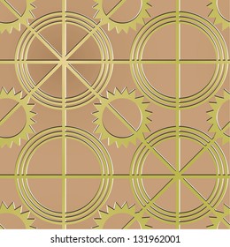 steam-punk seamless ornament