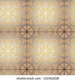 steam-punk seamless ornament