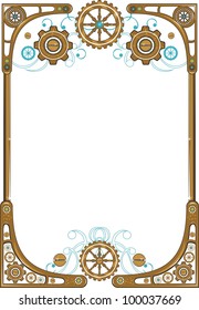 Steampunk Style Frame