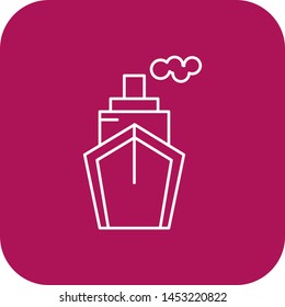 Steamship icon for your project
