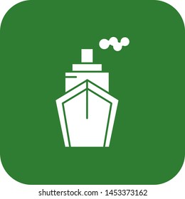 Steamship icon for your project
