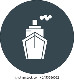 Steamship icon for your project
