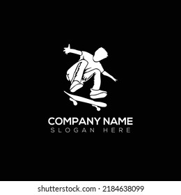 Steckbord man logo vector illustration design 