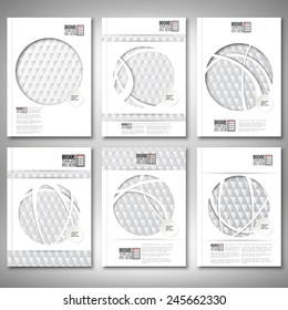 Steel abstract texture, vintage background. Brochure, flyer or report for business, template vector.