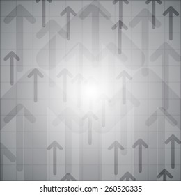 Steel arrow abstract texture background