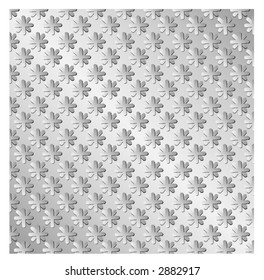steel background.