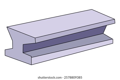 Steel bar icon isolated on white background