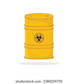 Steel Barrel Icon Vectordesign.