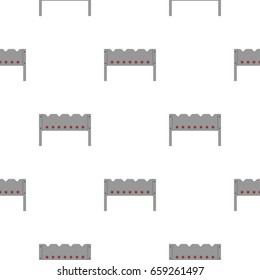 Steel brazier pattern seamless for any design vector illustration