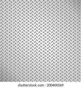 Steel Diamond Plate Texture Background