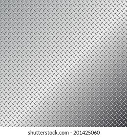 Steel Diamond Plate Texture Background 