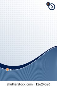 steel dot wave background ideal for presentations - portrait version
