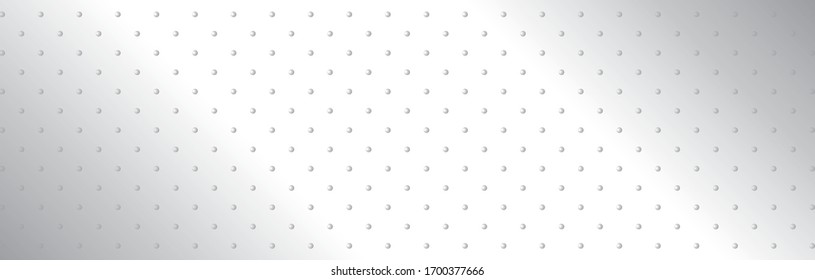 steel dotted metal. Banner background texture