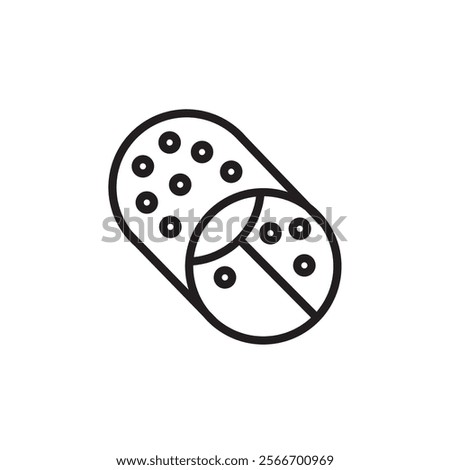steel drum icon vector eps outline stroke