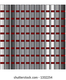 steel grate vector