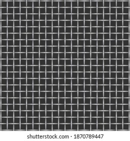 Steel grid background. Vector illustration.