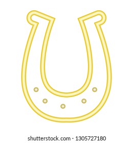 steel horseshoe cartoon