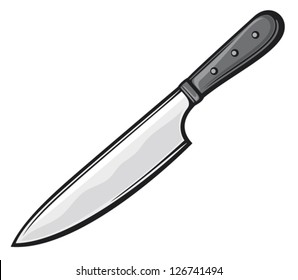 steel kitchen knife