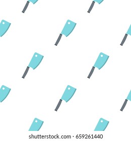 Steel meat knife pattern seamless for any design vector illustration