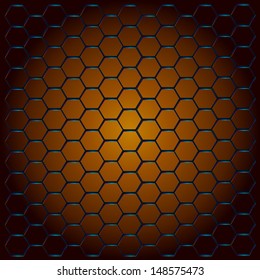 Steel mesh, background.