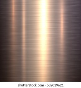 Steel metal background brushed metallic texture with reflections. 