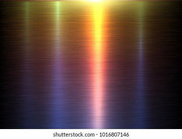 Steel metal texture, interesting vector metallic background.