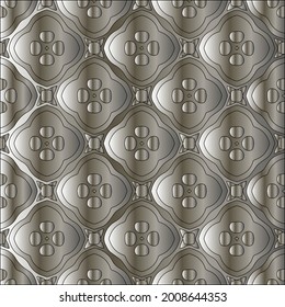 gradiente metálico de acero con un patrón de repetición. Resumen del fondo metálico.