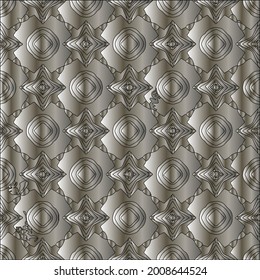steel metallic gradient with a repeating pattern. Abstract metallic background.