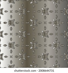 gradiente metálico de acero con un patrón de repetición. Resumen del fondo metálico.