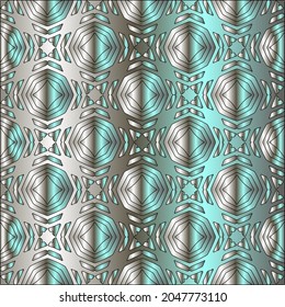 steel metallic gradient with a repeating pattern. Abstract metal pattern
