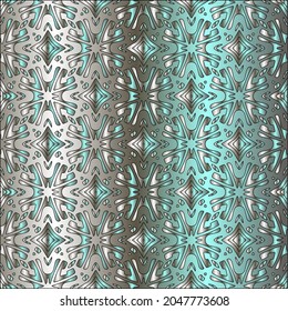 steel metallic gradient with a repeating pattern. Abstract metal pattern
