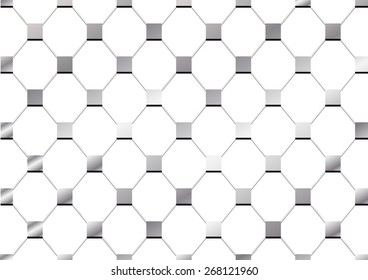 steel net square plate texture isolate background