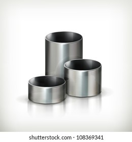 Steel Pipes, Vector