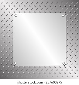 steel plate and metallic pattern