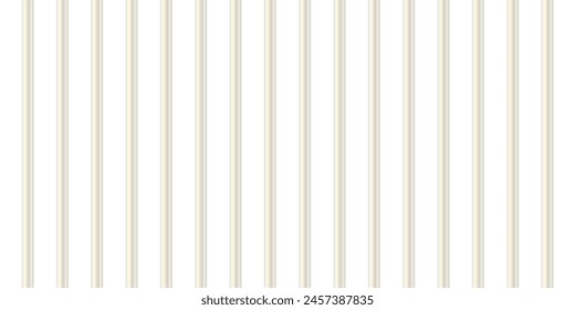 Steel Prison Bars Seamless Pattern Over White