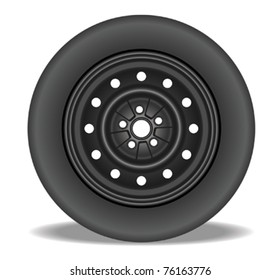 Steel Rim with Tire