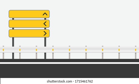 Steel Road vector. road vector. free space for text. wallpaper. copy space.