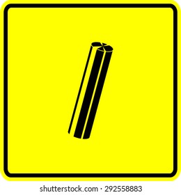 steel rod sign