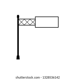 steel structure billboard  icon. Element of advertising billboard icon. Premium quality graphic design icon. Signs and symbols collection icon for websites, web design