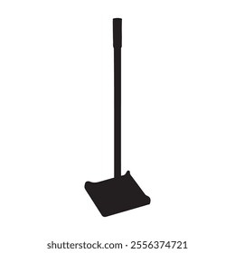Steel Tamper Tool Silhouette Vector Illustration