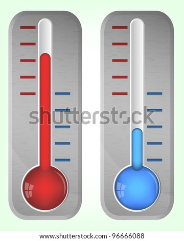 Steel thermometers, 10eps.