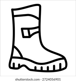 Stahl Zehenstiefel Icon Element für Design