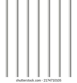 steel vertical grating. Vector illustration. stock image.