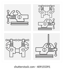 steel vise tool