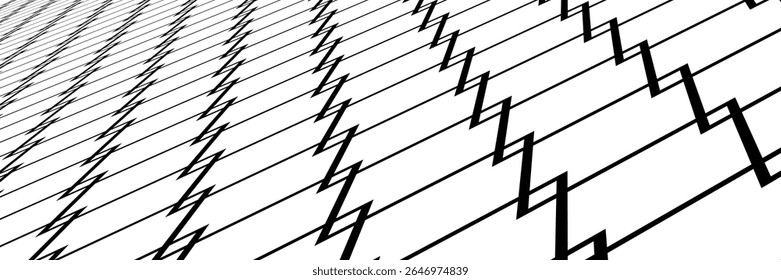 Steel wire chain link fence seamless pattern. Metal lattice with rhombus, diamond shape silhouette. Grid fence background.