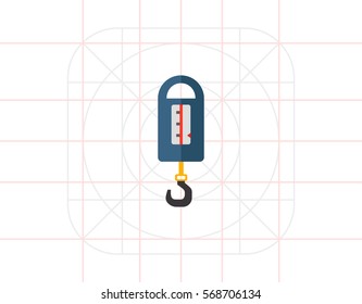 Steelyard balance icon