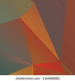 A steep cliff of polygon shapes in sunset tone colors for layouts of existing artwork or can be resized to fit a document for cover pages with room to include text along edges.