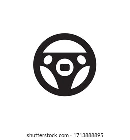 Steer Car Icon Vector Illustration