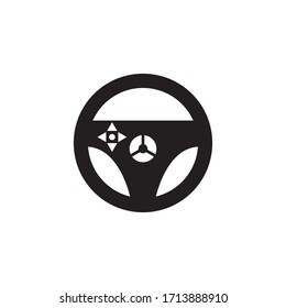 Steer Car Icon Vector Illustration